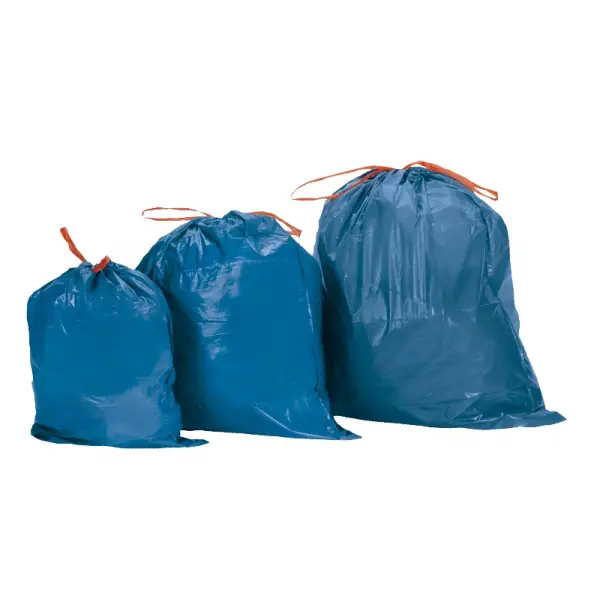 SAC POUB 50L BLEU LIEN 35µ /100