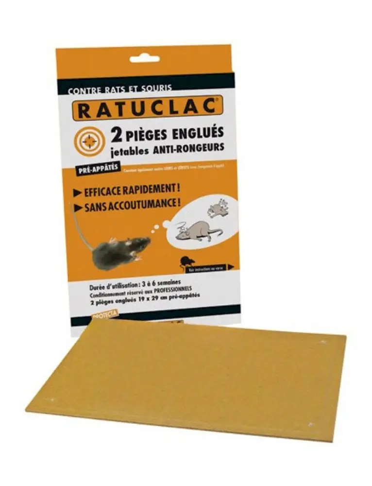 Pièges à Rats et Souris Ratuclac /10