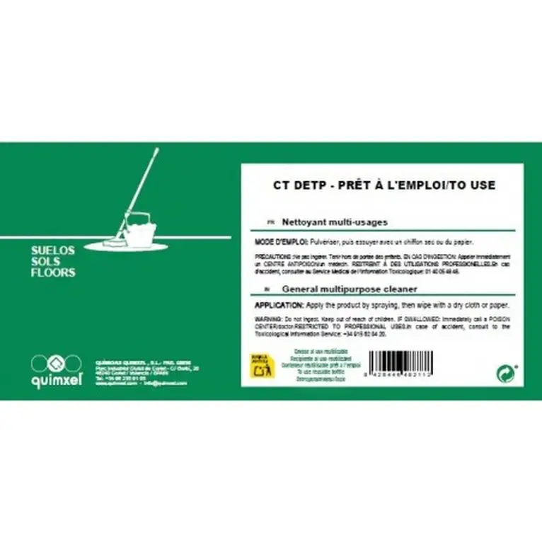 ETIQUETTE CAPXEL CT DETP Unite