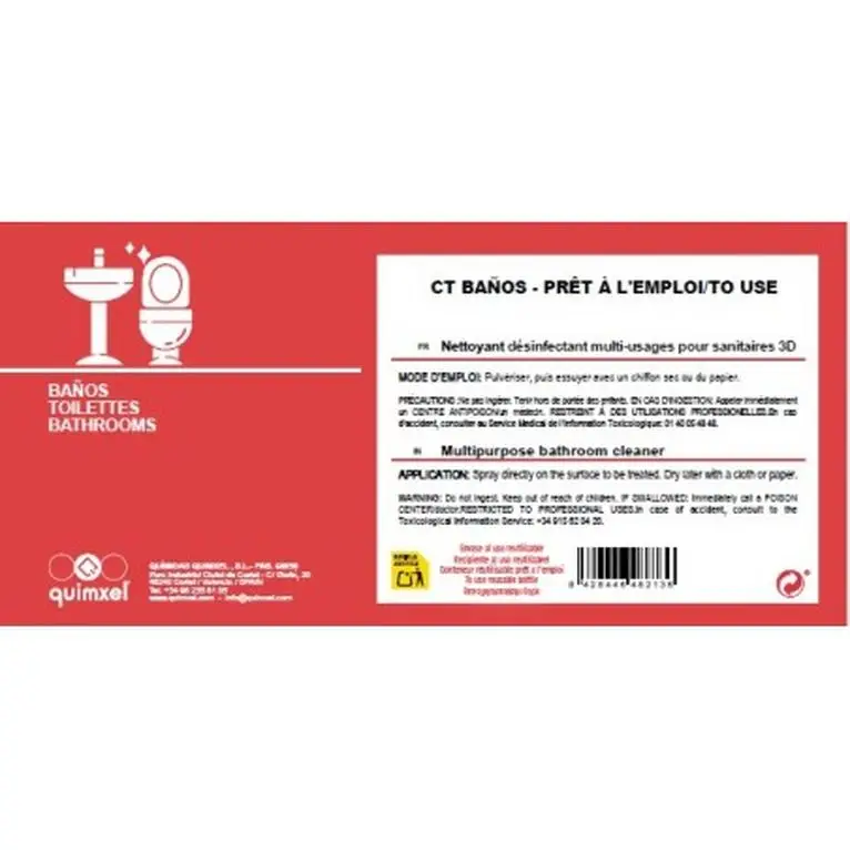 ETIQUETTE CAPXEL CT BANOS Unite