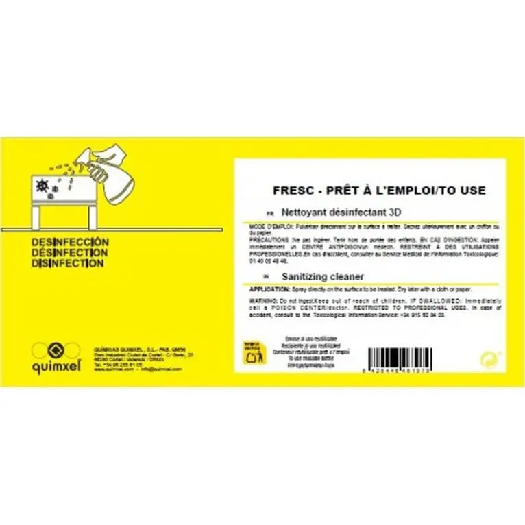 ETIQUETTE CAPXEL CT FRESC Unite