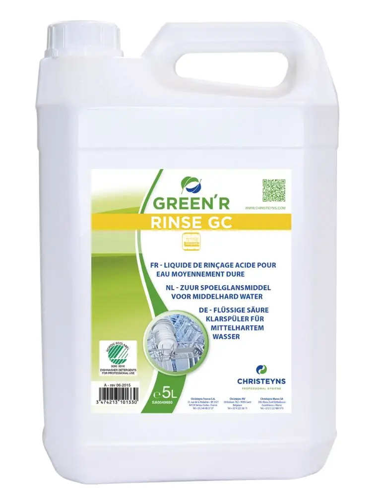 Rincage Vaisselle Green R Rinse GC /5l