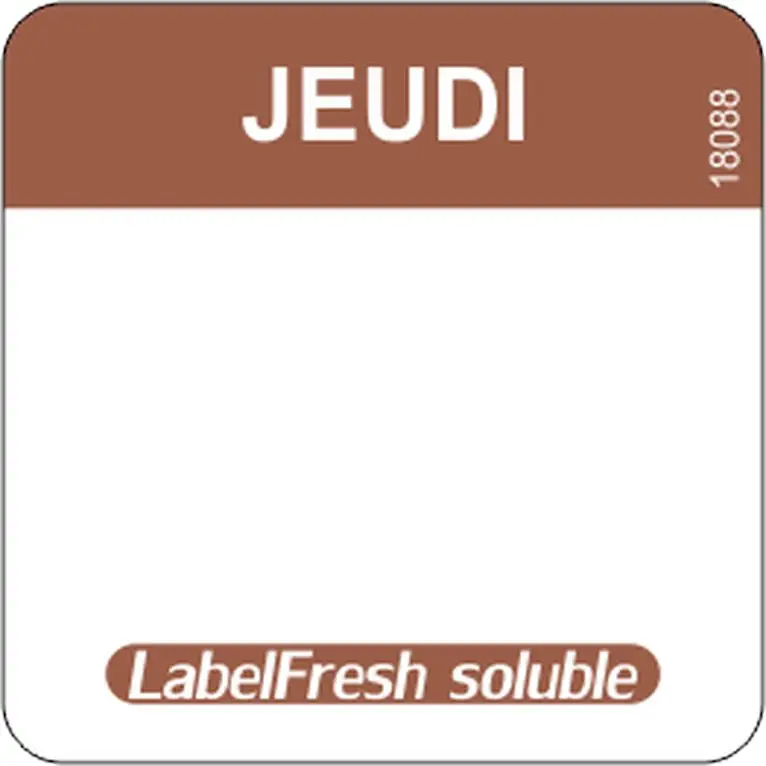 LF Easy Dissolvable - 500 labels - Jeudi