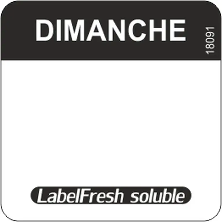 LF Easy Dissolvable - 500 labels - Dimanche