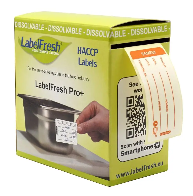 250 LabelFresh Pro Dissolvable -30x60mm-Samedi