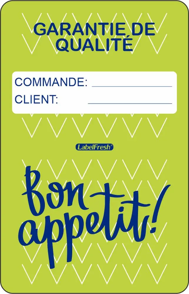 LabelFresh Perm.-250 labels-Garantie de qualité