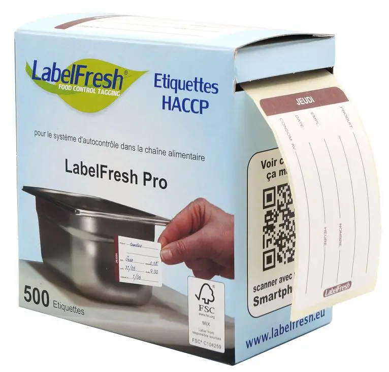LabelFresh Pro - 500 labels - jeudi
