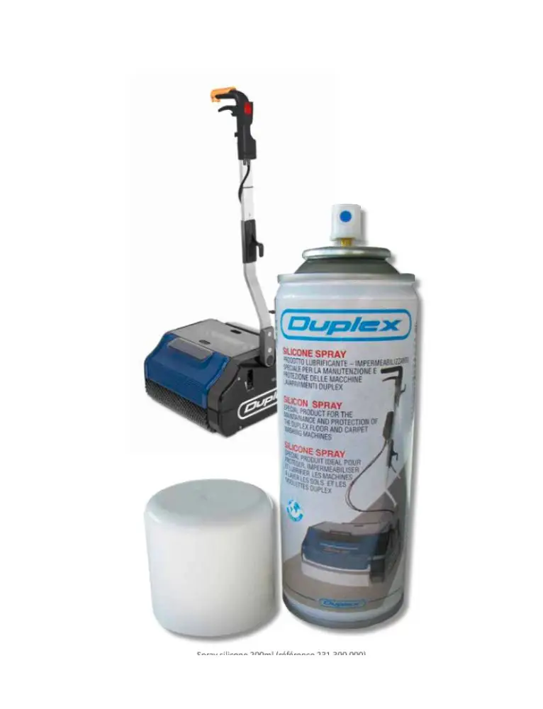 SPRAY SILICONE DE MAINTENANCE 200ML CHARIOT POUR DUPLEX 340 ET 420Unite