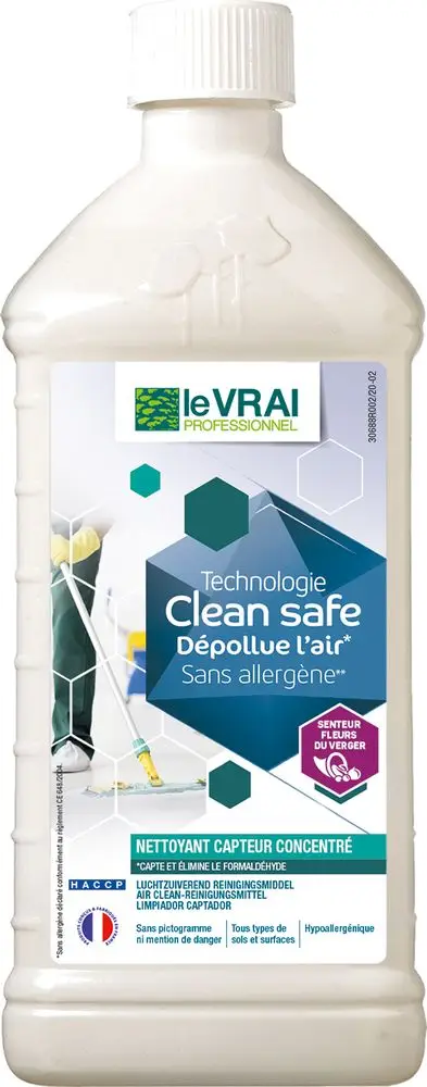 Nettoyant Capteur Concentré Le Vrai Professionnel Clean Safe /1l