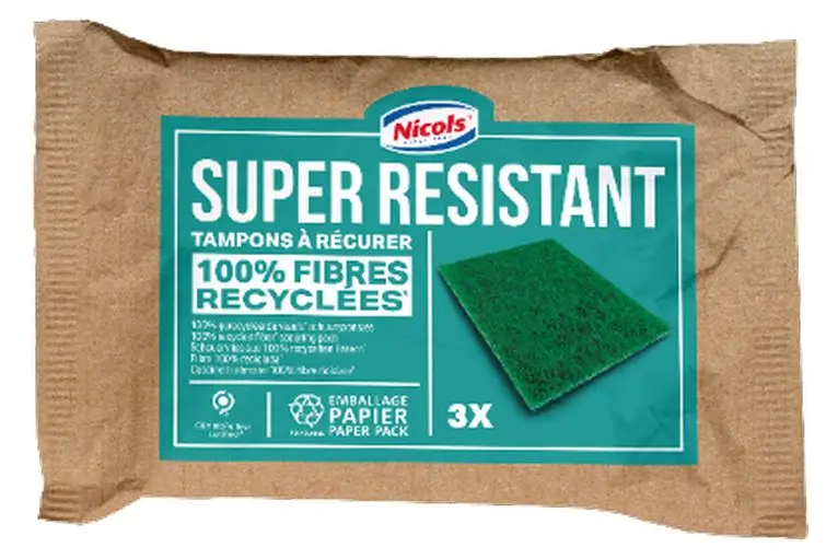 Tampons à récurer verts PEFC /3