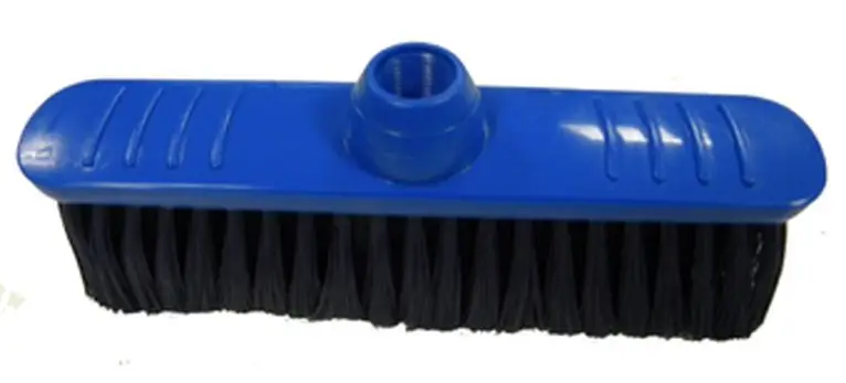 Balai mi dur bleu alimentaire / 29cm