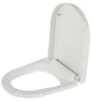 Abattant WC thermoplastique silencieux Suave Blanc