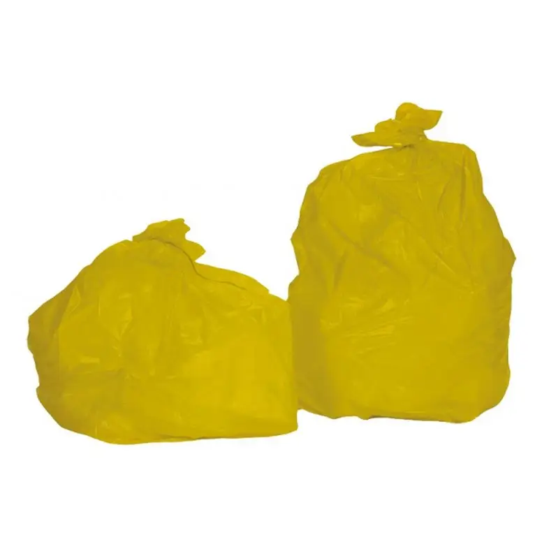 Sacs Poubelle Jaune 100l BD 30µ/200