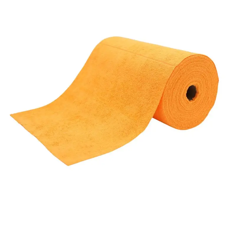 Bobine Essuyage Microfibre Orange /75