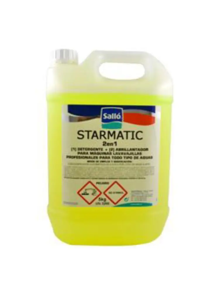 STARMATIC 2 EN 1    12 KG DETERGENT+AGENT DE RINCAGEBidon