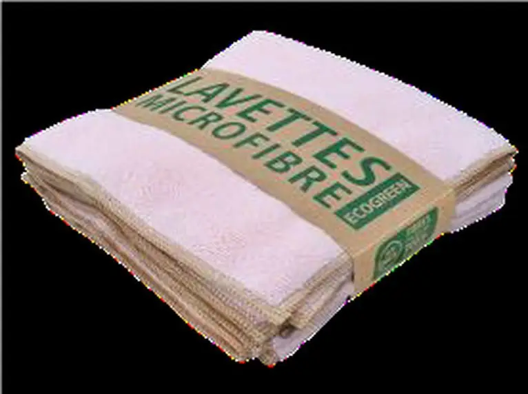 LAVETTE ROUGE MICROF ECOGREEN /5 38X38 220GR/M2Paquet