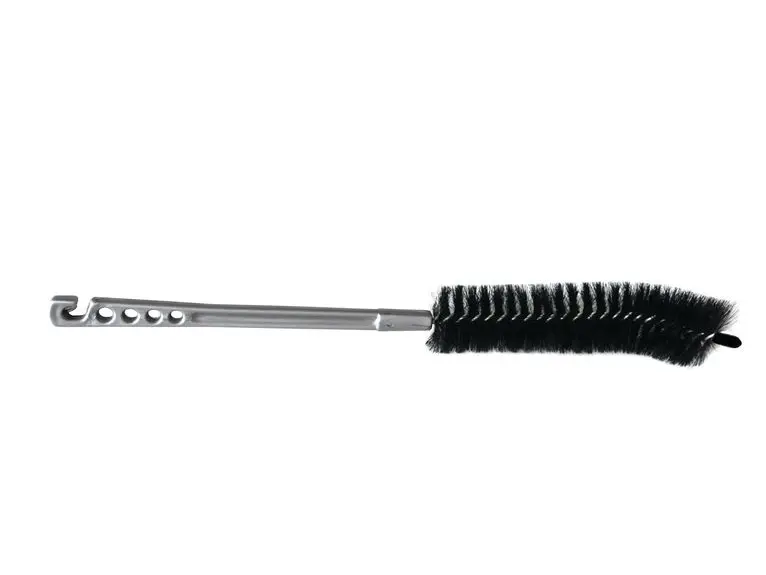 Brosse radiateur courbée noire