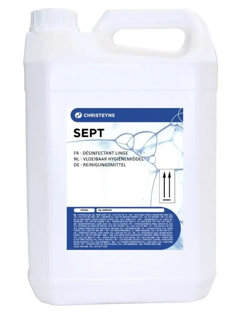Liquide Rincage Désinfectant Linge SEPT /5kg