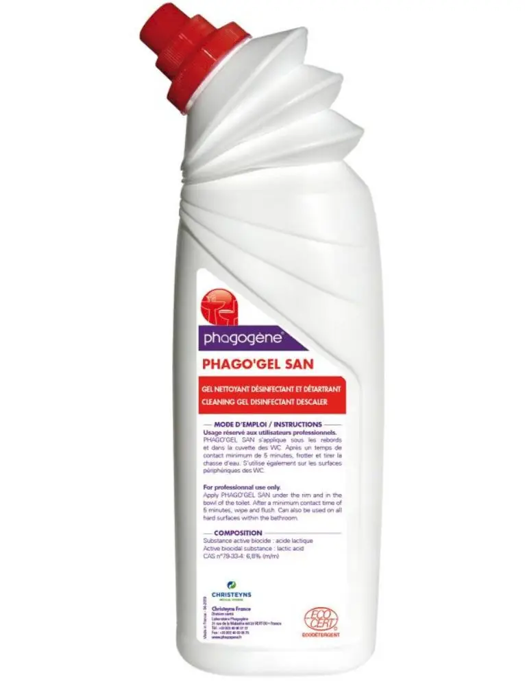 Gel WC Christeyns Phago Gel San /750ml