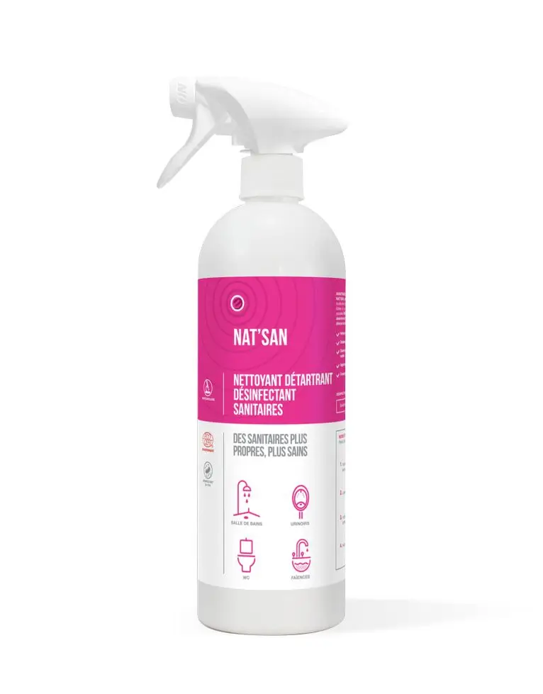 Nettoyant Détartrant Désinfectant Nat San /750ml