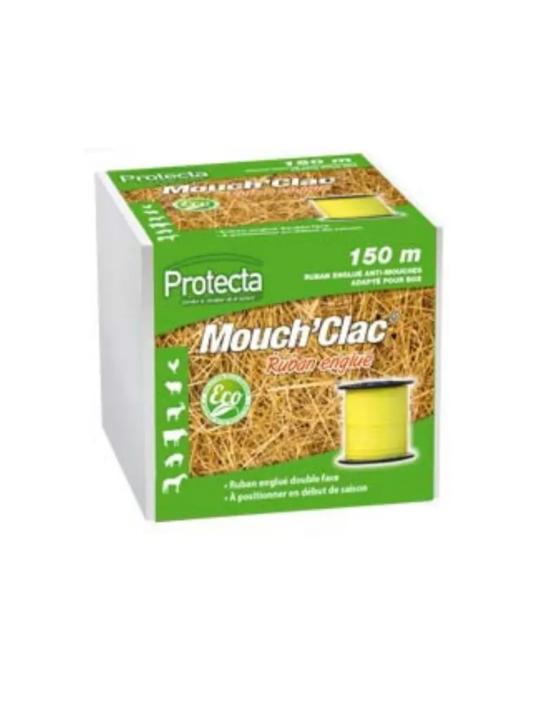 Mouch'Clac Bobine Ruban Englué /150m