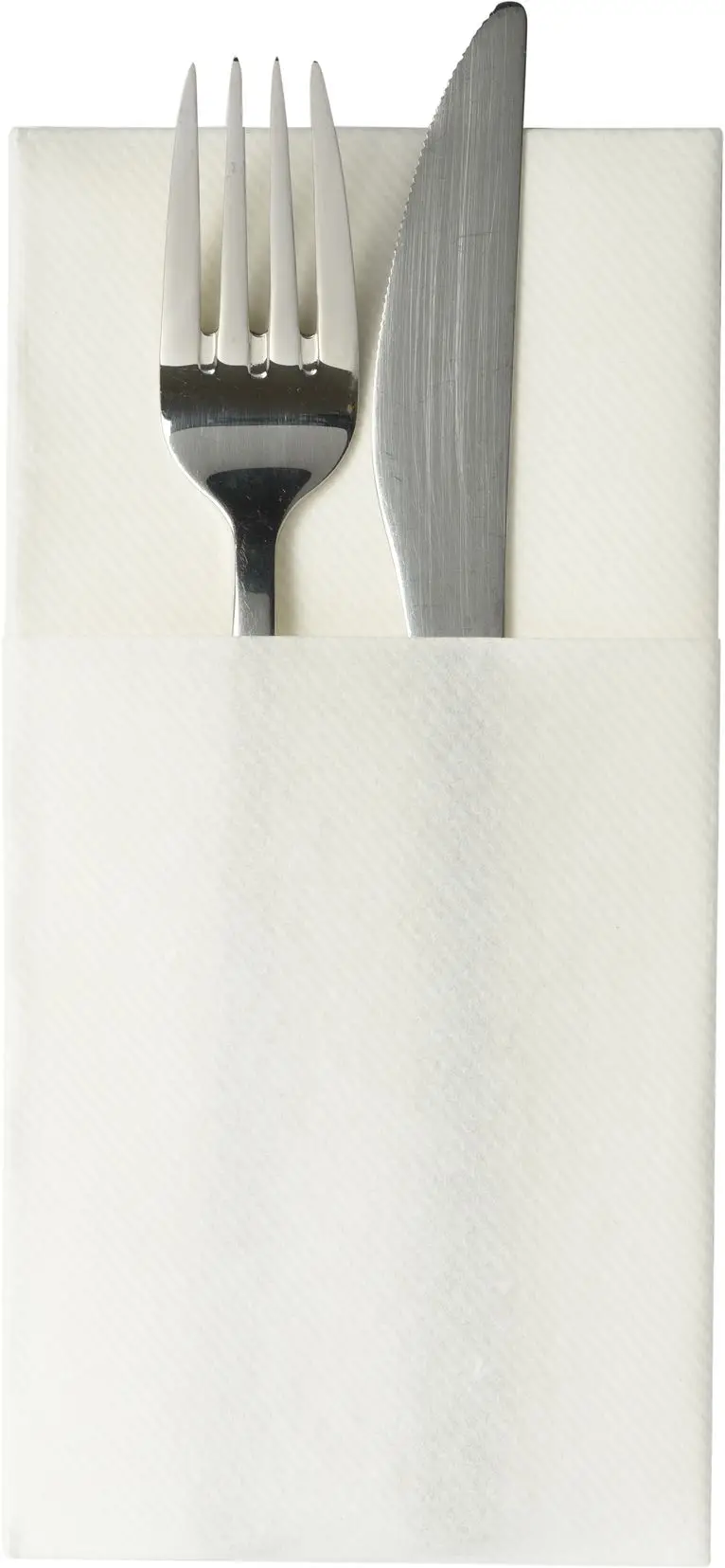 Serviette 40x40 Celisoft Lunch Kangou Blanc /500