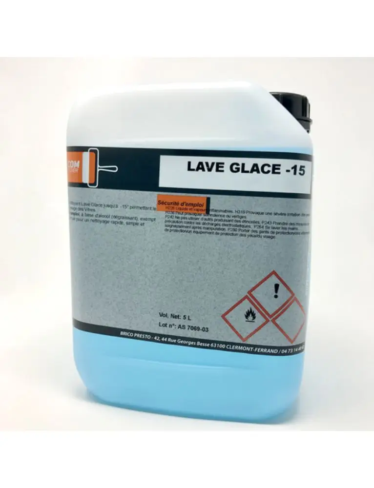Lave-Glace Hiver -15 Degrés /5l