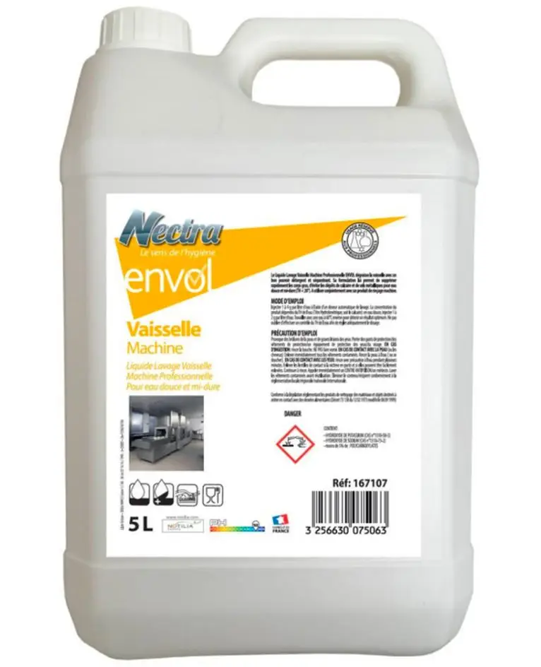 Liquide Vaisselle Machine Toutes Eaux Envol /20l