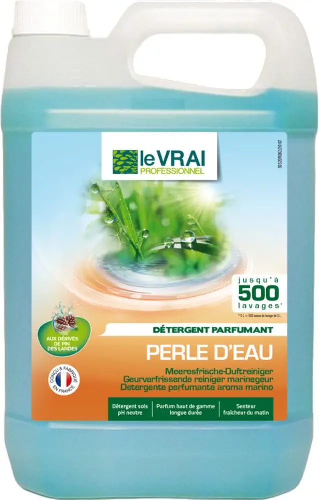 Nettoyant Surodorant Perle d'Eau /5l