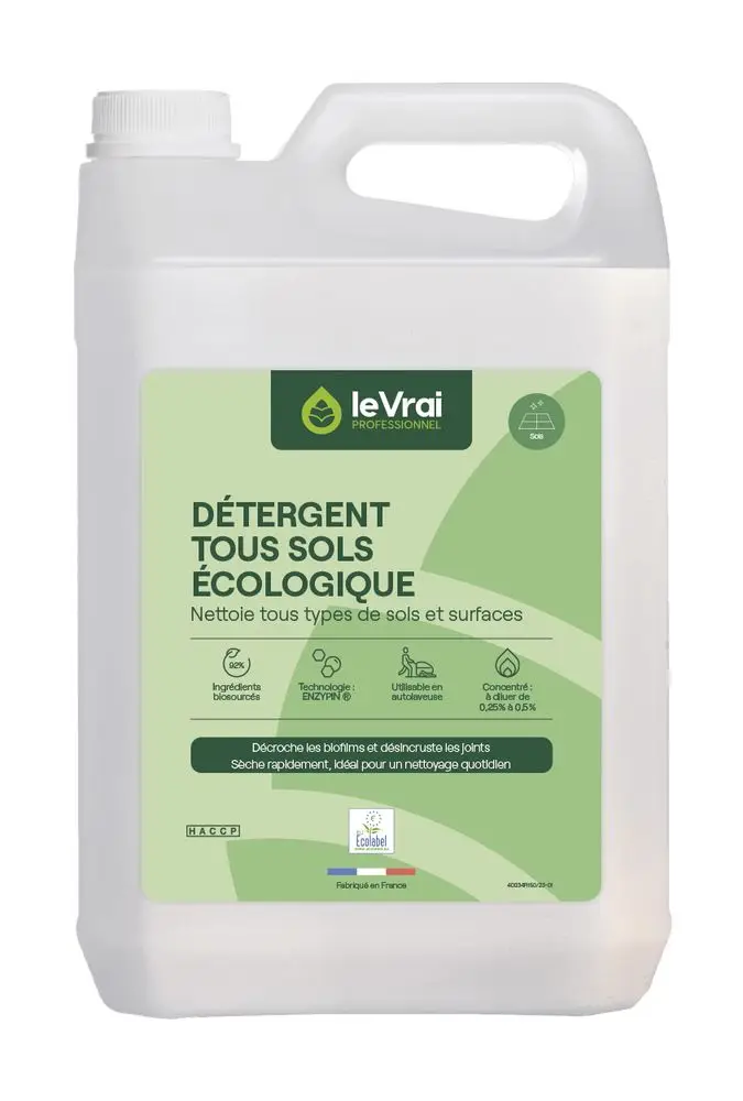 Détergent Enzypin Tous Sols /5l