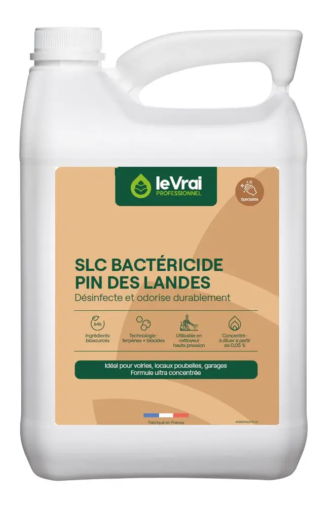 SLC Bactéricide Désinfectant Parfum Pin /5l