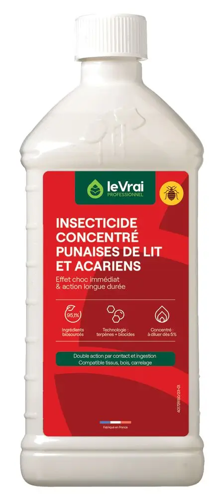 Insecticide Acariens Punaises de Lit /1l