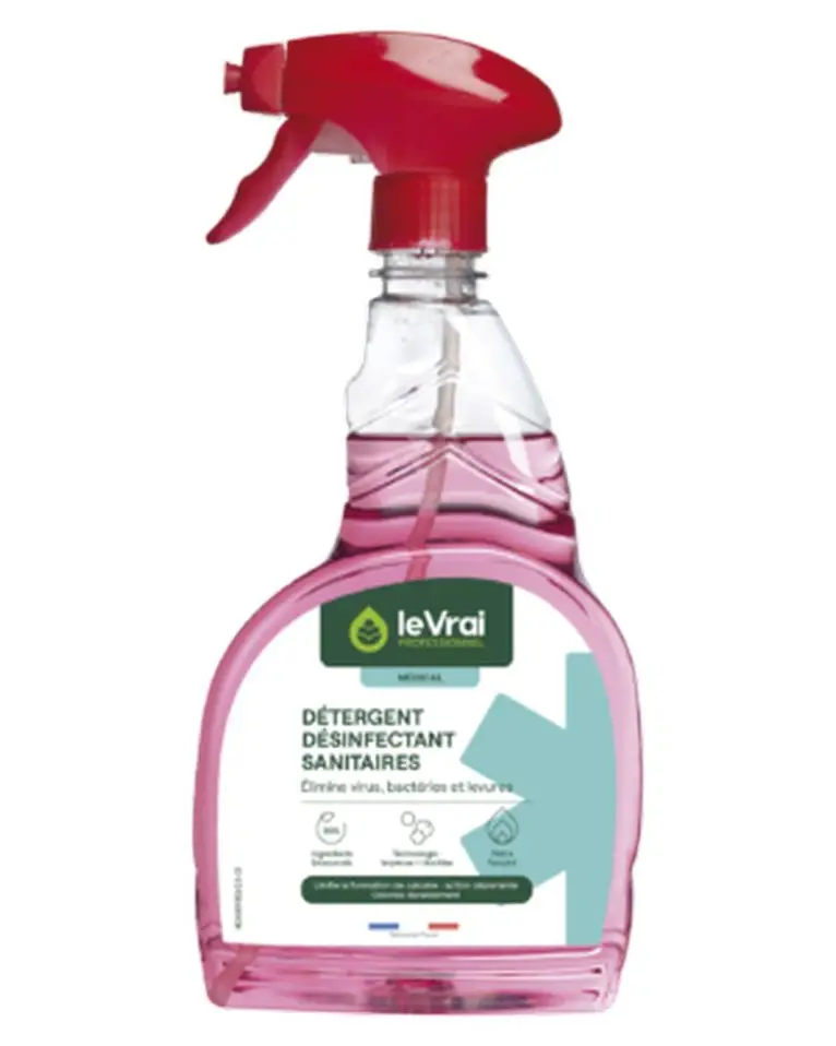 Le Vrai Médical Détergent Désinfectant Sanitaires PAE /750ml