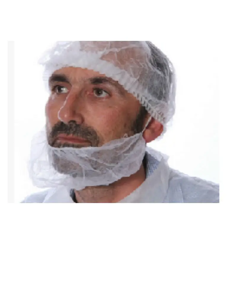CACHE BARBE BLANC /100 SACHET