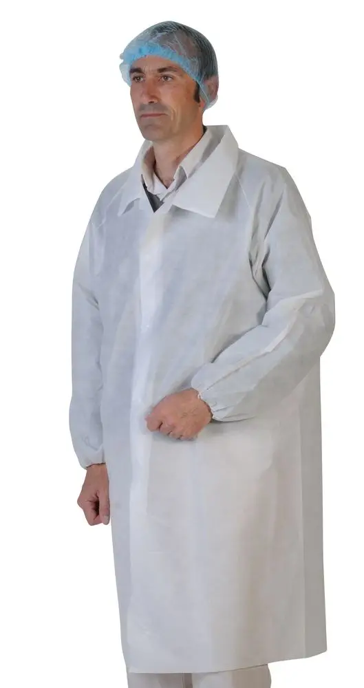 Blouse PLP Blanche a pression XXL /50