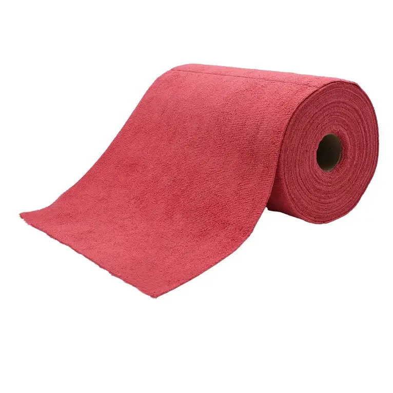 Bobine Essuyage Microfibre Rouge /75