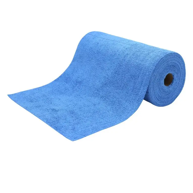 Bobine Essuyage Microfibre Bleu /75