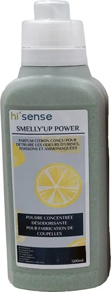 Poudre Désodorisante Citron Smelly Up /500ml