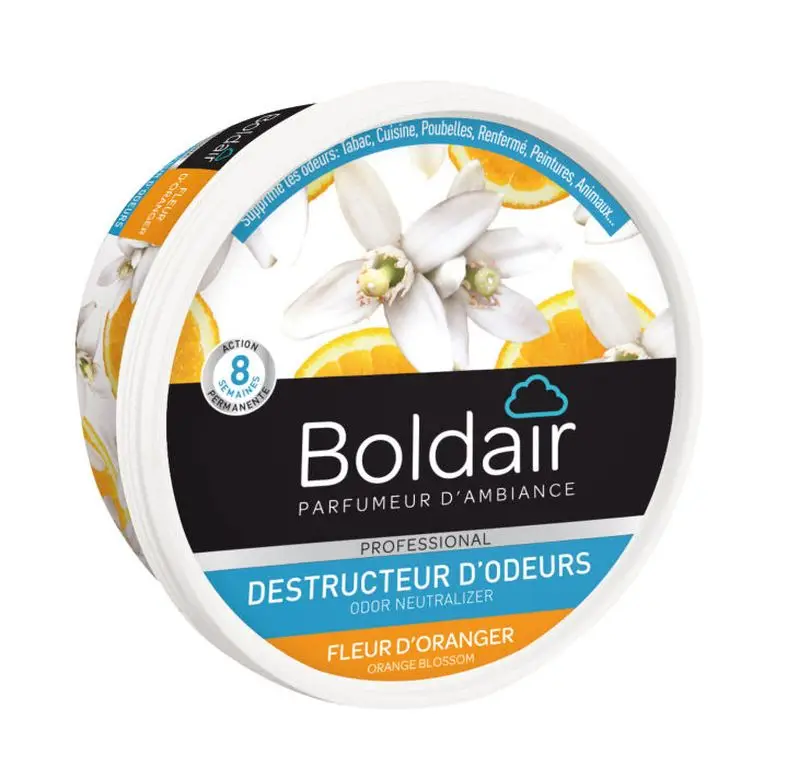 Gel Destructeur d'Odeur Boldair Fleur d'Oranger /300g