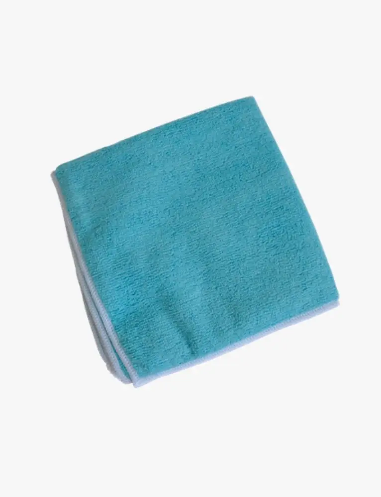 Lavette microfibre bleue 38x38 bleue/5