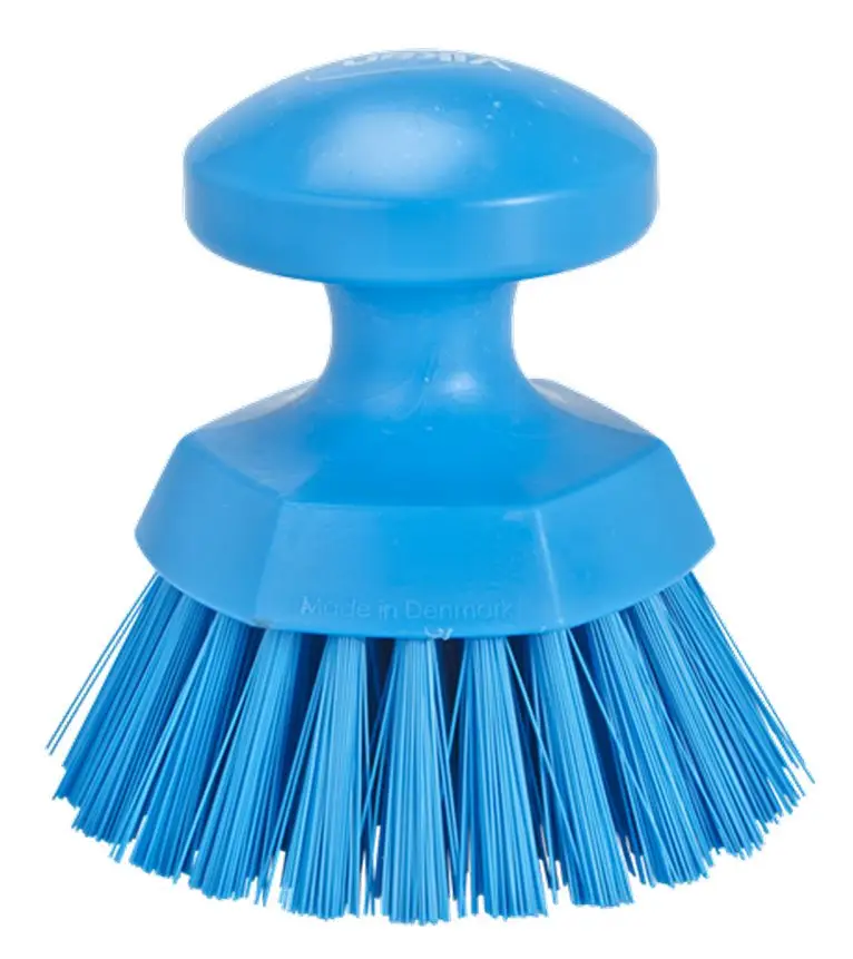 Brosse ronde soleil Ø110 mm Dur Bleu