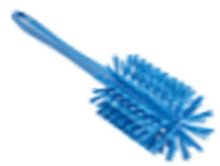Brosse cylindrique médium bleue /90mm