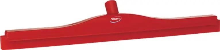 Raclette sol double-lame 600 mm rouge