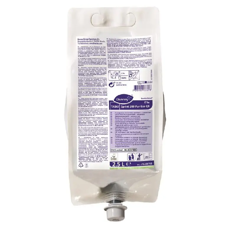 Détergent Multi-usages Taski Sprint 200 PurEco QS /2x2.5l