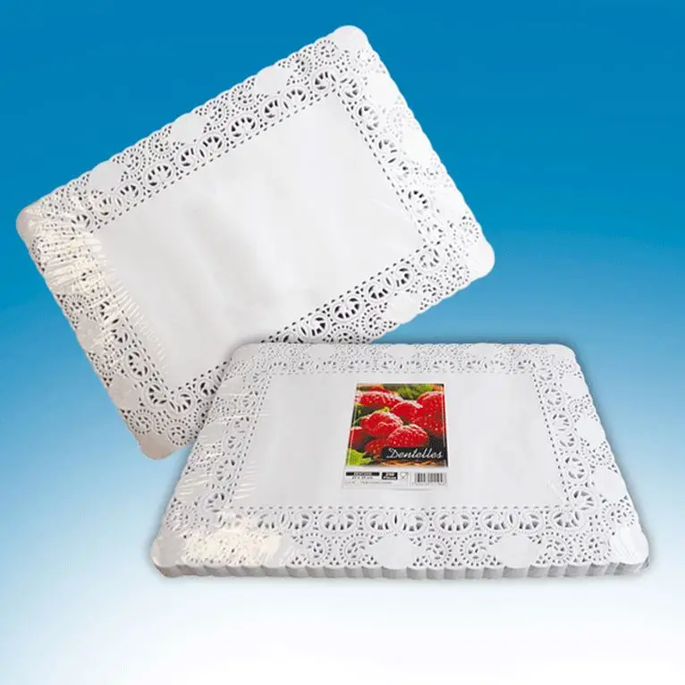 Set Dentelle Blanc 20x40 /250