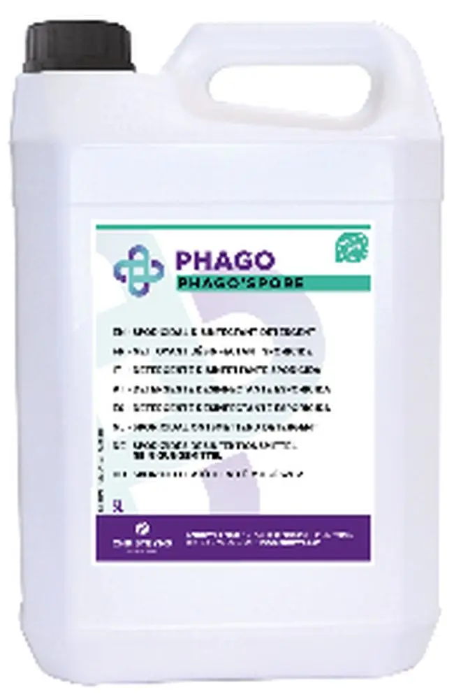 Détergent Désinfectant Sporicide Phago Spore /5l PAE