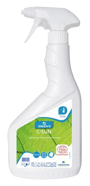 Nettoyant Vitres et Miroirs Green'R C Sun /750ml