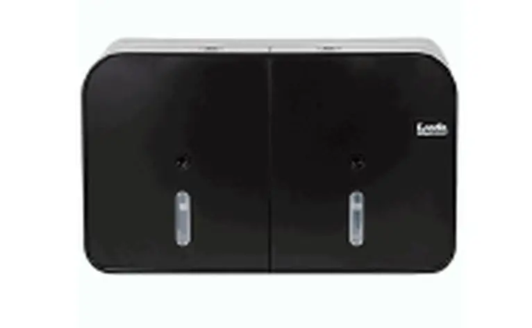 Distributeur Papier Toilette Easycut Double Noir