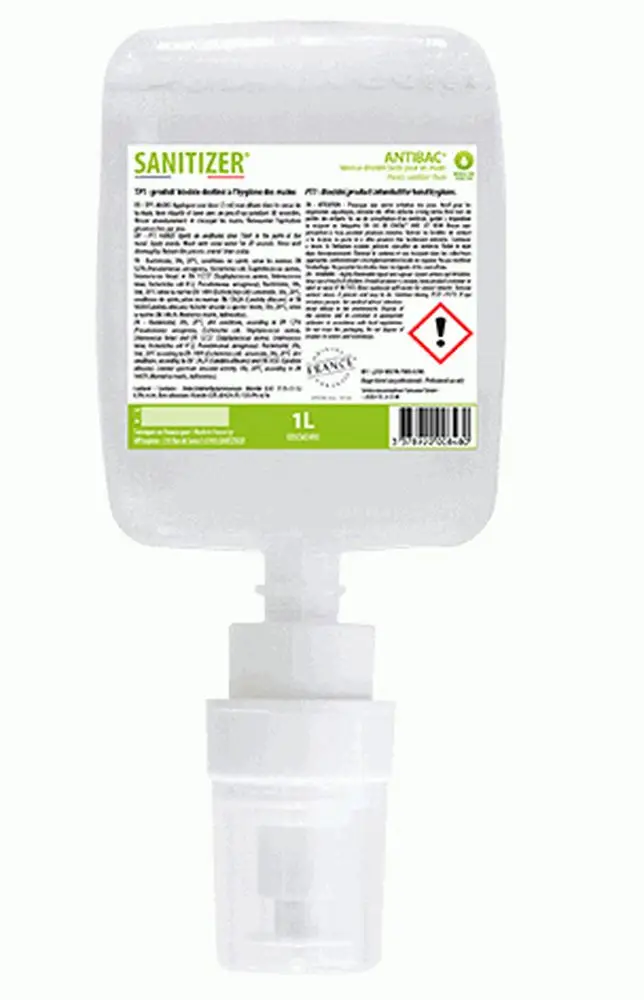 ANTIBAC+ MOUSSE 1L CRANBERRY-GRENADECartouche