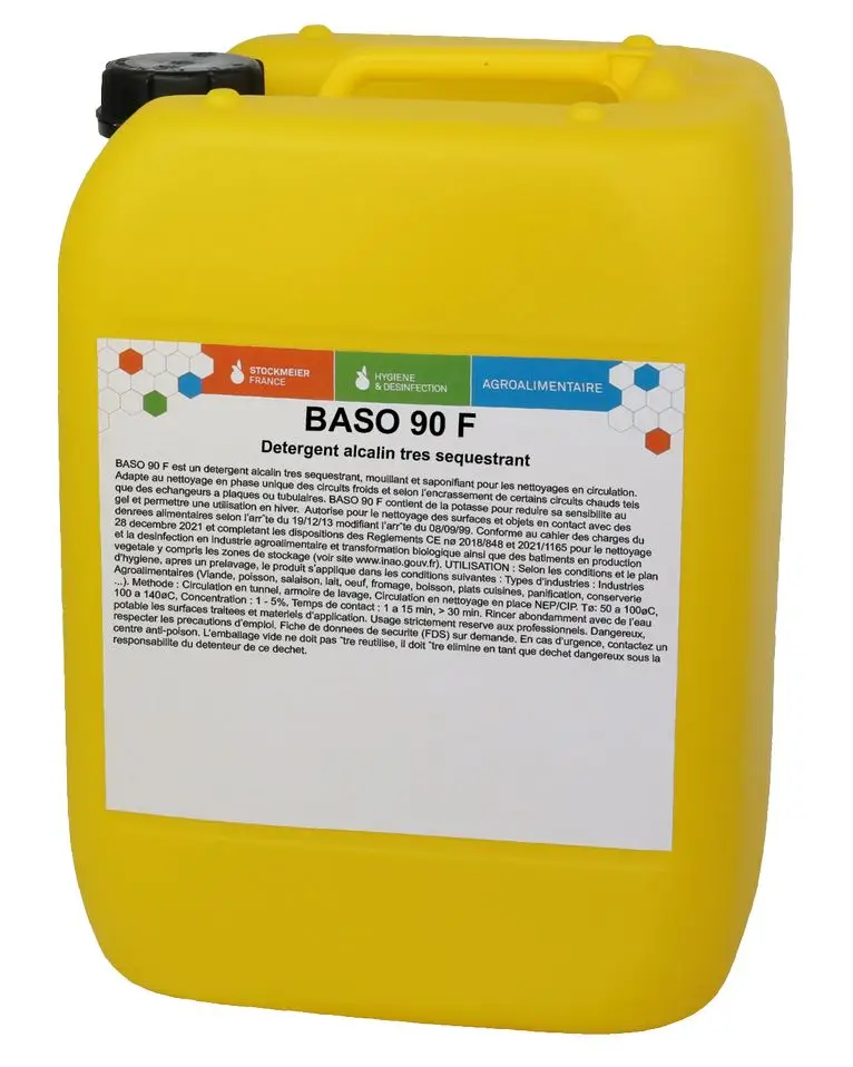 BASO 90 F 28KG détergent alcalin sequestrant mixteBidon